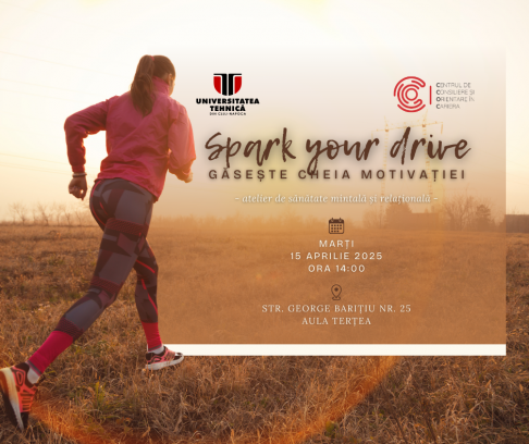 Spark your drive: Găsește cheia motivației