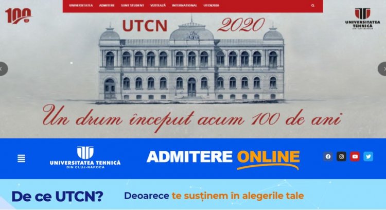 Admitere UTCN 2020-2021 _ Oferta educațională a UTCN 2020-2021