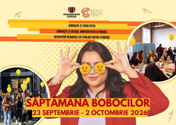 Săptămâna Bobocilor 2026 în UTCN